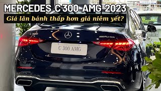 Mercedes C300 AMG 2023 nhiều option nhất phân khúc / Giá C300 lăn bánh thấp hơn giá niêm yết?