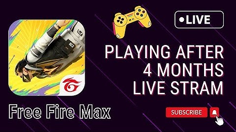 Playing Free Fire Max After 4 Months !!