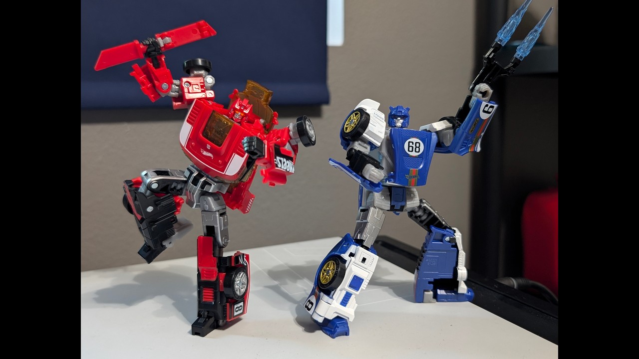 Transformers HotWheels Wave 2 Unboxing - El Segudo Coupe and GT