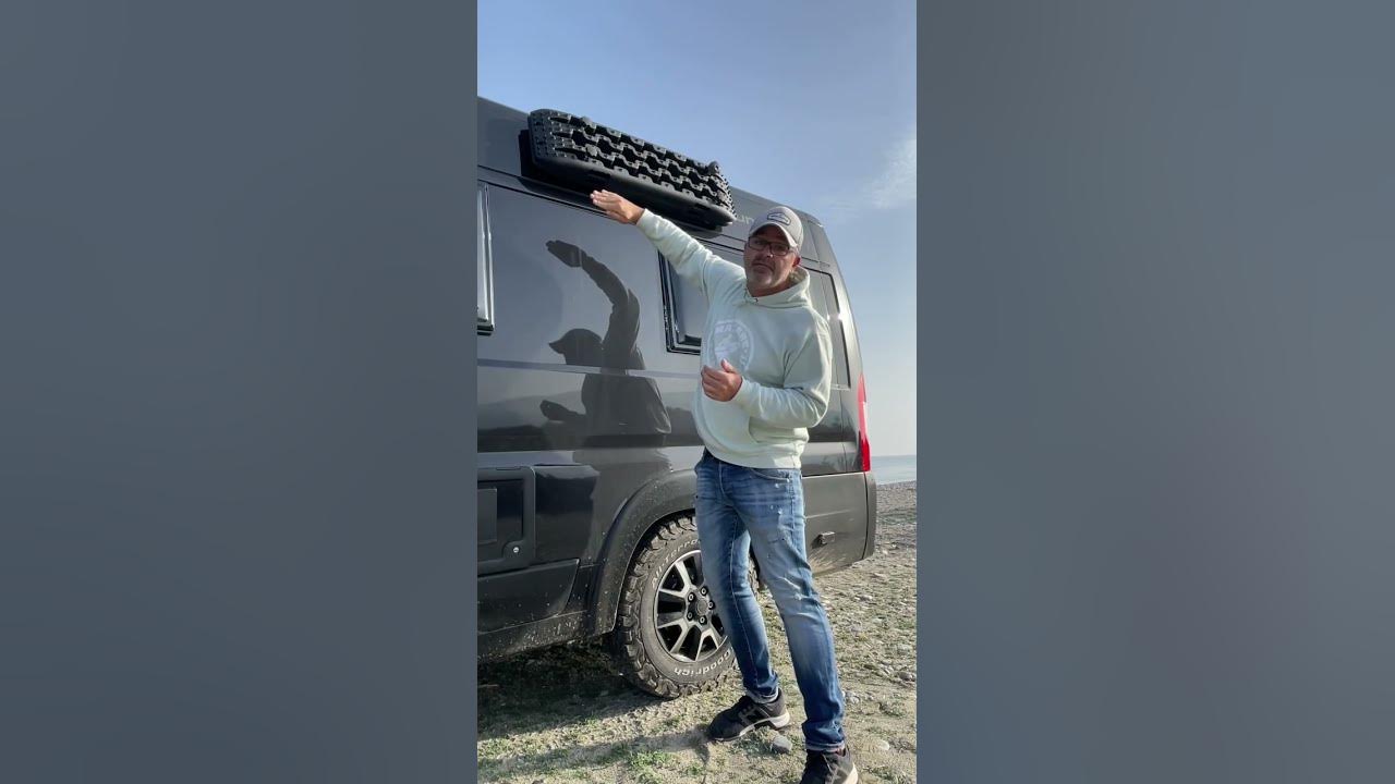 Sandbleche / Sandboard Halterung DIY ohne Bohren, Fiat Ducato  Pilzkopfhalterung