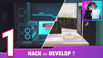 Hacker Or Dev Tycoon? Clicker - Gameplay / Walkthrough - Part 1 (IOS & Android)