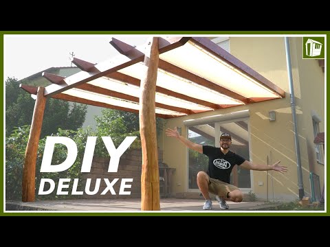 Ich baue die ULTIMATIVE Terrassenüberdachung aus Holz!
