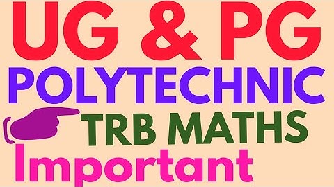 Polytechnic trb maths-- Real analysis (important problems)