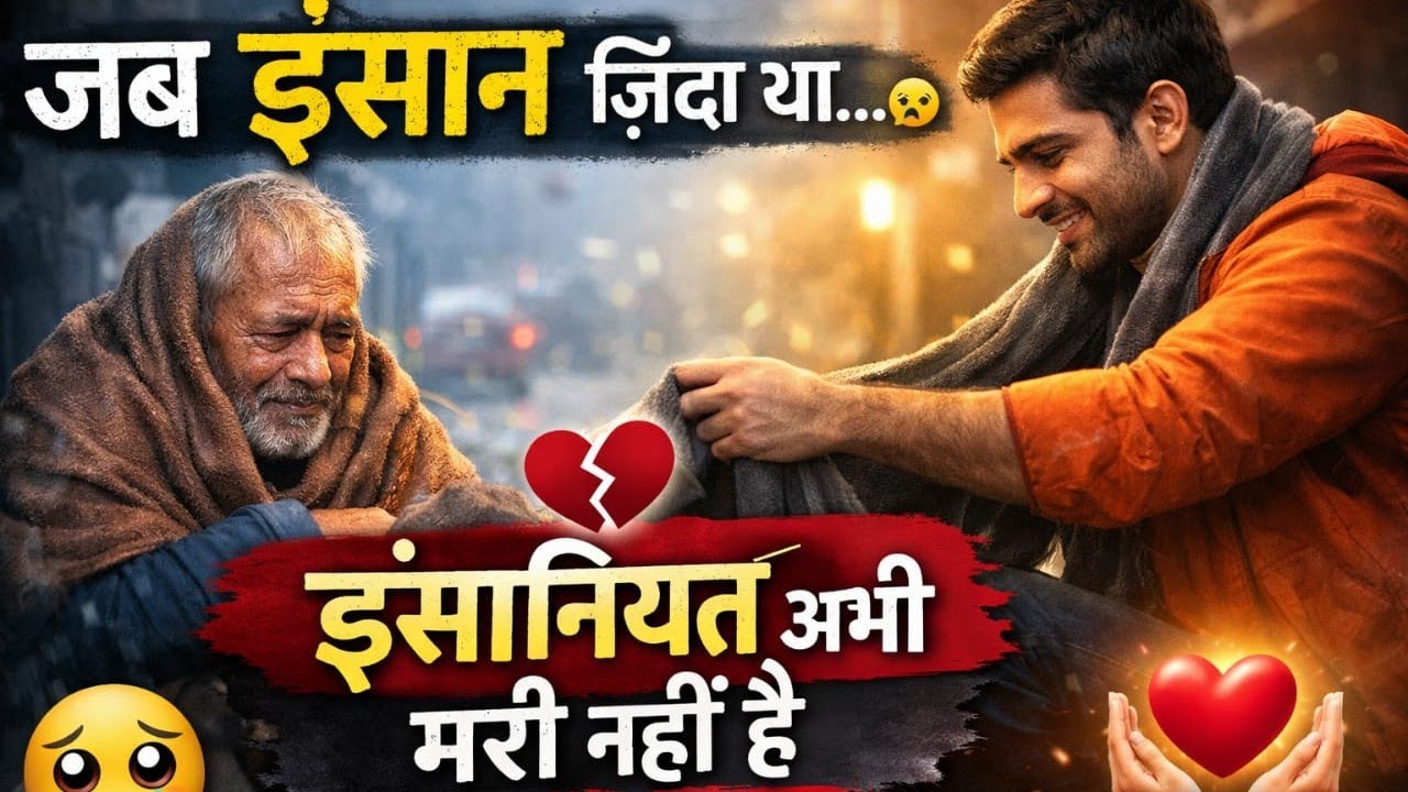जब इंसान ज़िंदा था | इंसानियत पर दिल छू लेने वाली Motivational Story | Heart Touching Hindi Story
