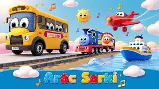 Taşıtlar Şarkısı Arabalar, Trenler Ve Daha Fazlası Kakuş Tv