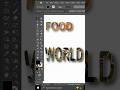 "Text Clipping Mask Effect in Adobe Illustrator" #youtubevideoviral#tutorial