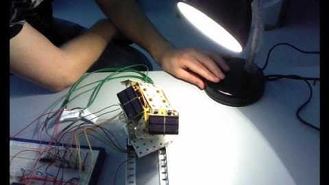 Prototype of a Dual Axis Solar Tracker using PICs