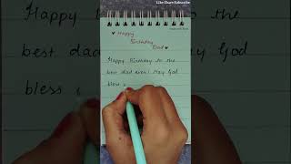 Happy birthday wishes for Dad ❤️ | birthday wishes message #shorts #happybirthday Happy birthday wishes for Dad ❤️ | birthday wishes message #shorts #happybirthday