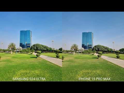 Samsung Galaxy S24 Ultra Vs iPhone 15 Pro Max Camera Test Comparison