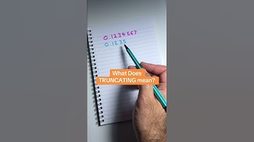 What Does Truncating Mean? - GCSE Maths Revision