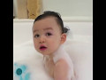 周汶錡囝囝 Jacques👶🏻🛁🎼 #bubblebath Super Cute