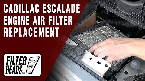 How to Replace Engine Air Filter 2015 Cadillac Escalade 6.2L V8