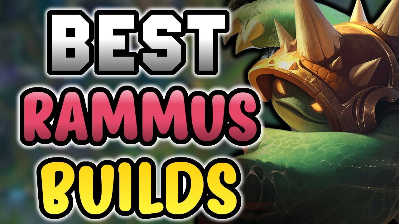 tromme Ride Kræft Best Rammus BUILDS & RUNES for CARRYING! - Preseason and Season 8 (League  of Legends) - YouTube
