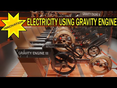 Generating Electricity Using Principles of Physics & Gravity - Power Plant - Free Energy - Invention