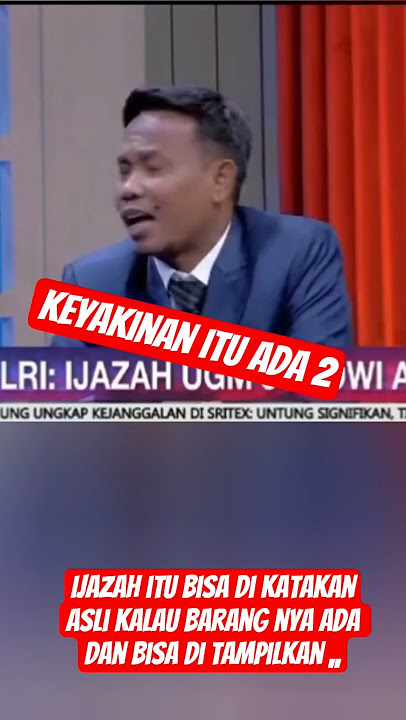khozinudin,,keyakinan itu ada 2 #trending