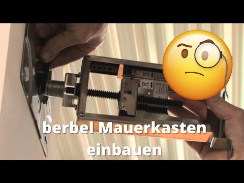 Wir montiert man einen berbel Mauerkasten (BMK)? 🤔🤔