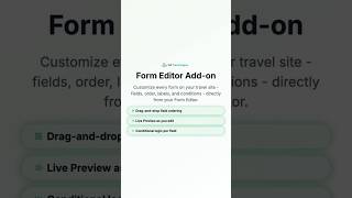 Customize Traveler Forms in WP Travel Engine with Form Editor Add-On
