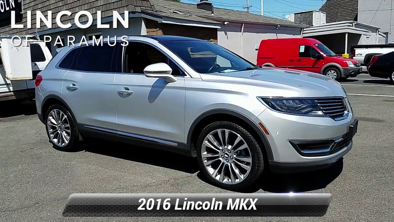 Certified 2016 Lincoln MKX Reserve, Paramus, NJ U021 YouTube