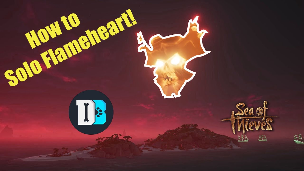 The FASTEST WAY to solo FLAMEHEART in Sea of Thieves