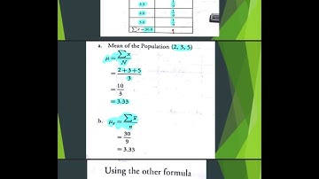 STATISTICS & PROBABILITY:Sampling distribution of sample size 2 with replacement.