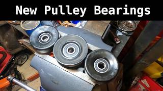 Idler Pulley and Belt Tensioner Pulley Bearing Replacements