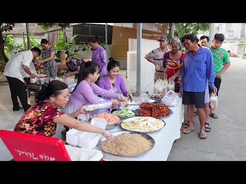 Chú Hùng Tặng 100 phần Cơm Thịt Nướng cho Bà Con và món quà Đặc Biệt dành Tặng Thím Năm |HQ #1201