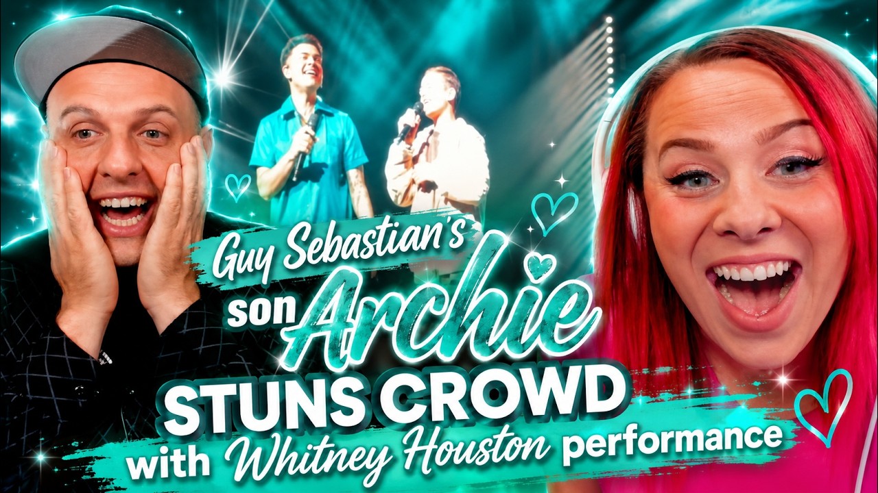 ⁣Guy Sebastian's son Archie stuns crowd 😲with Whitney Houston performance #reaction | WOLF HUNTE