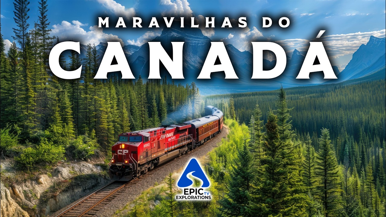 Maravilhas do Canadá | Os Lugares mais Incríveis do Canadá | 4K Guia de Viagem