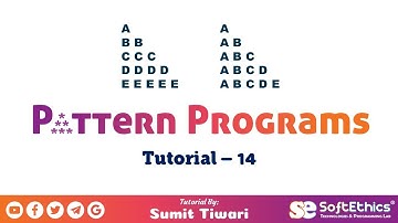 Pattern Programs Tutorial: Part 14