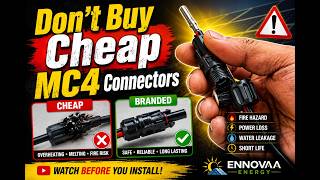 Don't Buy Cheap MC4 Connectors Until You Watch This