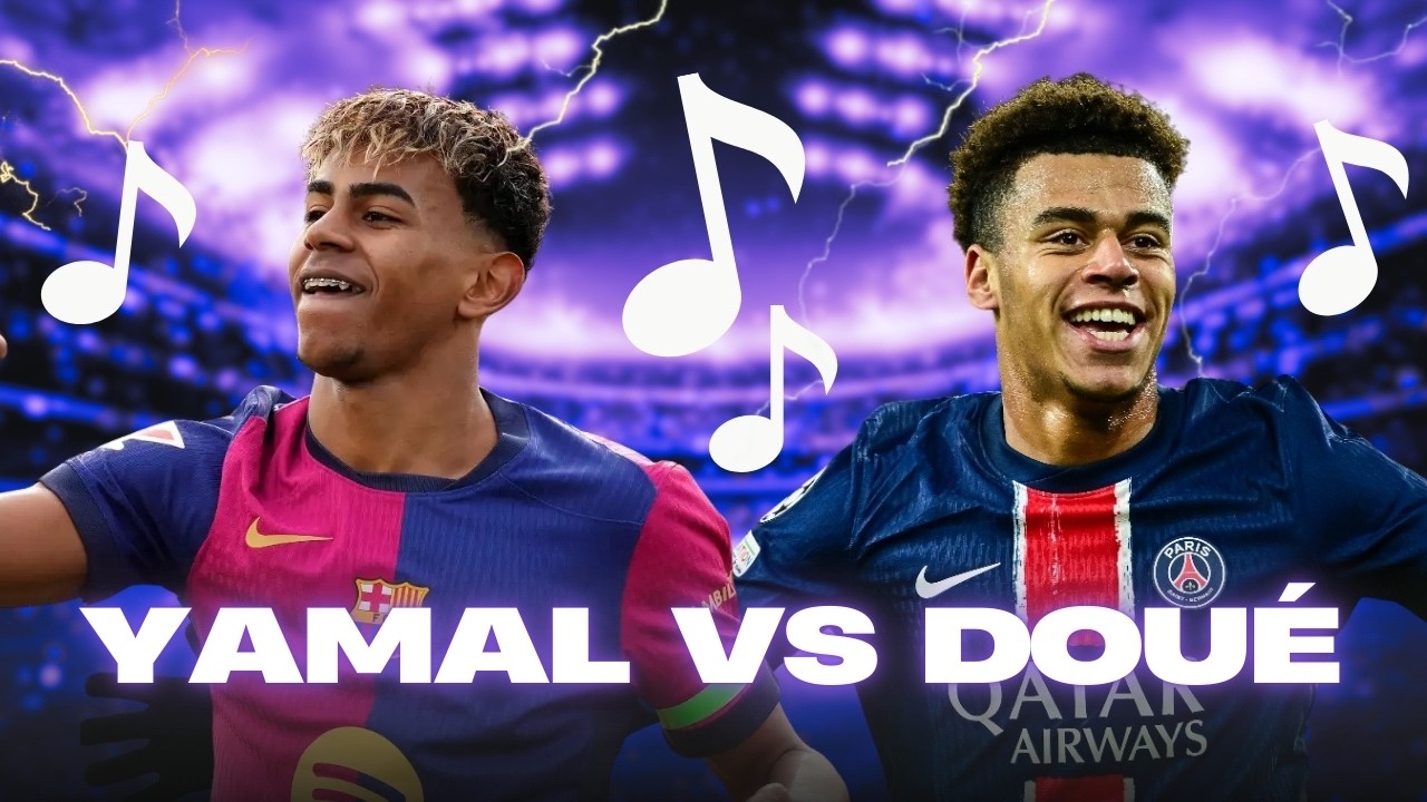 🎵 Lamine YAMAL vs Désiré DOUÉ – RAP BATTLE ⚔️🔥 | Chansons de Foot