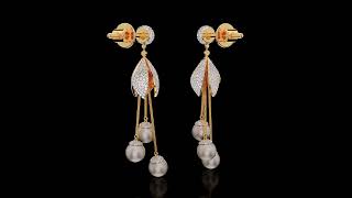 Earring Animation in Black Background (Diamond Jewelry Visualization) screenshot 3