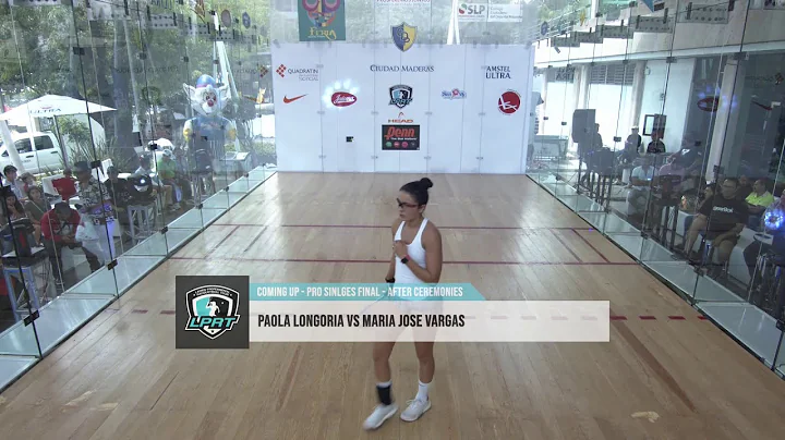 Singles Final Longoria vs Vargas - Paola Longoria ...