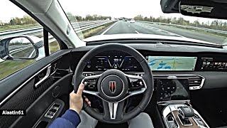 The NEW HONGQI E HS9 SUV 2023 POV Test Drive