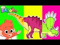 Club Baboo | Wrong Head Dinosaurs | Do you know what head goes on what Dino body? | Learn Dinosaurs