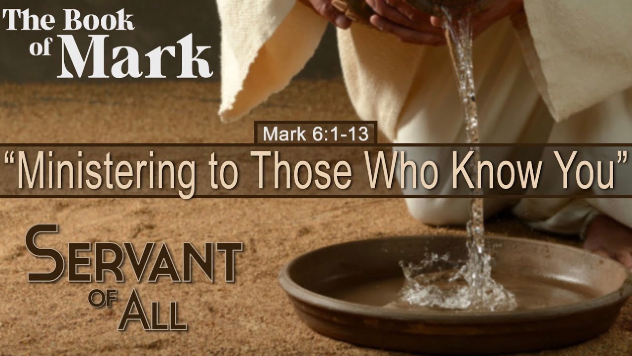 Mark 6:1-13 with The Rev'd Brendon Wilkinson - YouTube