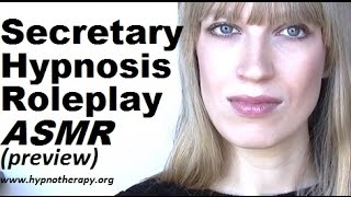 #ASMR Roleplay hypnosis; Secretary Hypnotize you to give her a raise preview #hypnosis #NLP