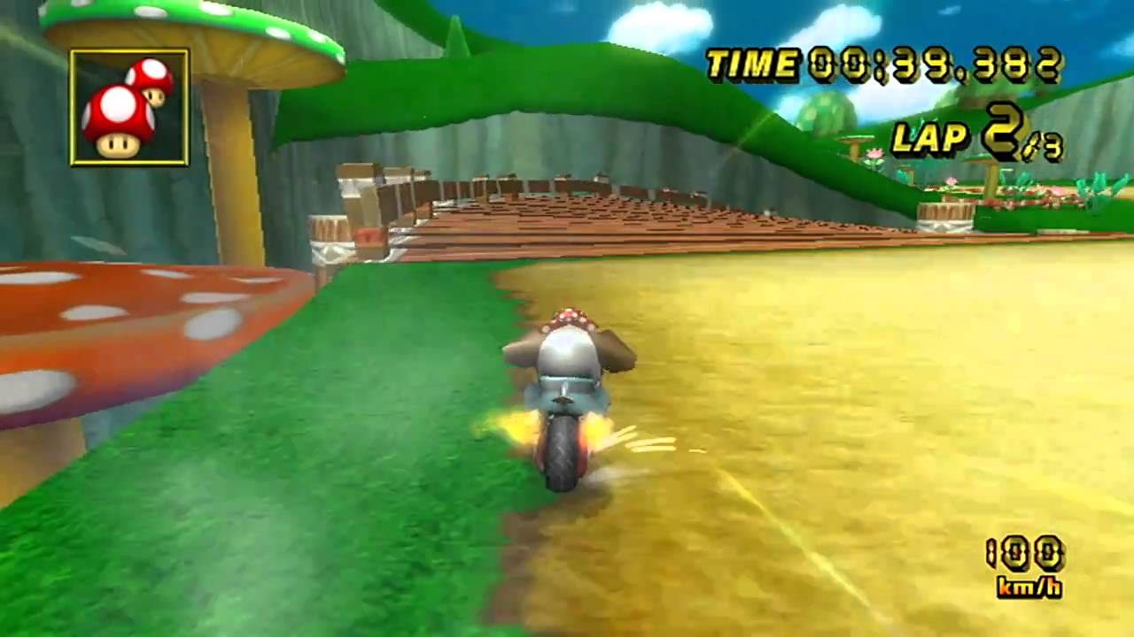 [MKW] Mushroom Gorge (No Glitch) - 