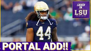 BREAKING LSU Lands SHOCKING Notre Dame Transfer