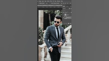 How to blur background in photoshop #shorts #photoshop #photoshoptutorial