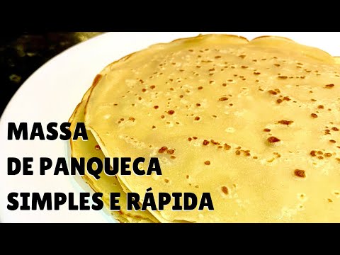 MASSA DE PANQUECA SIMPLES E RÁPIDA. COM 1 OVO  FAÇA 11 PANQUECAS | LY EXPLICA