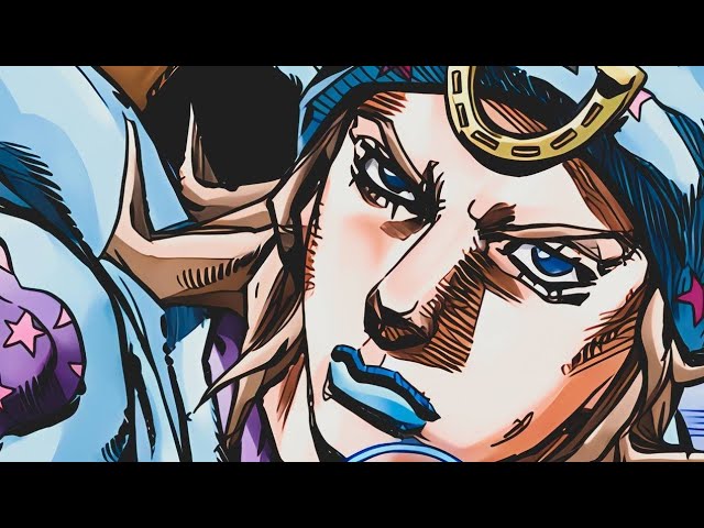 johnny joestar, tusk, and tusk act4 (jojo no kimyou na bouken and