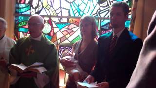 Evan's baptism