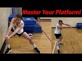 Pass Like a Volleyball God - Beginner to Advance - Platform Angles, Shoulder Passing, & Drop Steps
