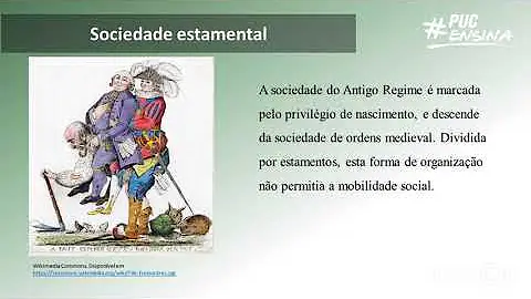 Como a sociedade estamental medieval era dividida?