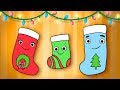 Stocking Daddy Mommy Song 🎄🧦 | Mother Goose Club Playhouse Kids Song