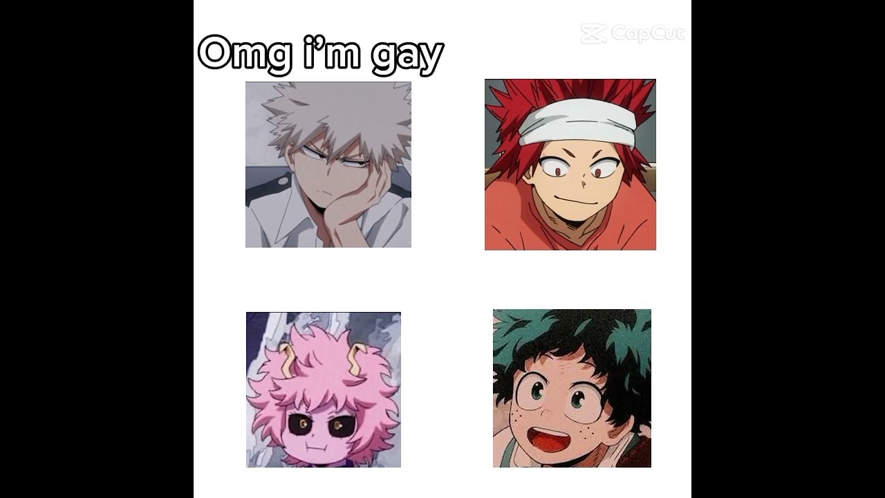  Bakugo Come Out Of The Closet Capcut Mha Deku Mina Kirishima