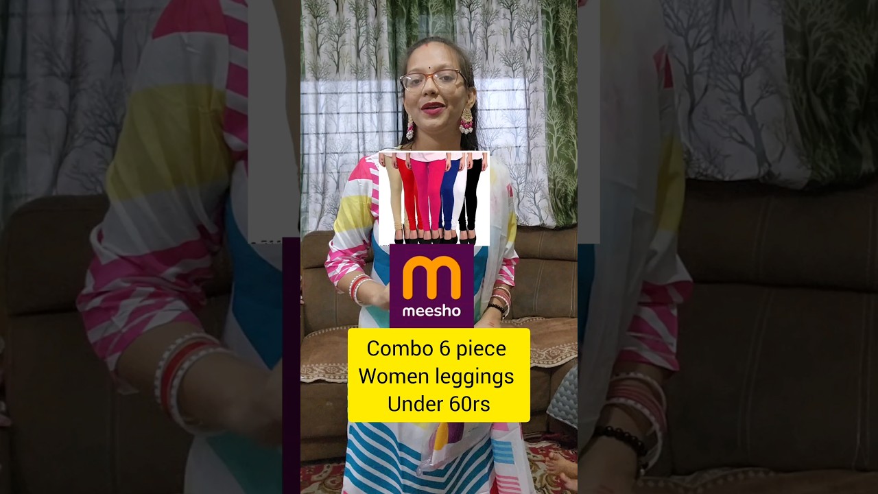 meesho find best quality leggings only just 60rs 
