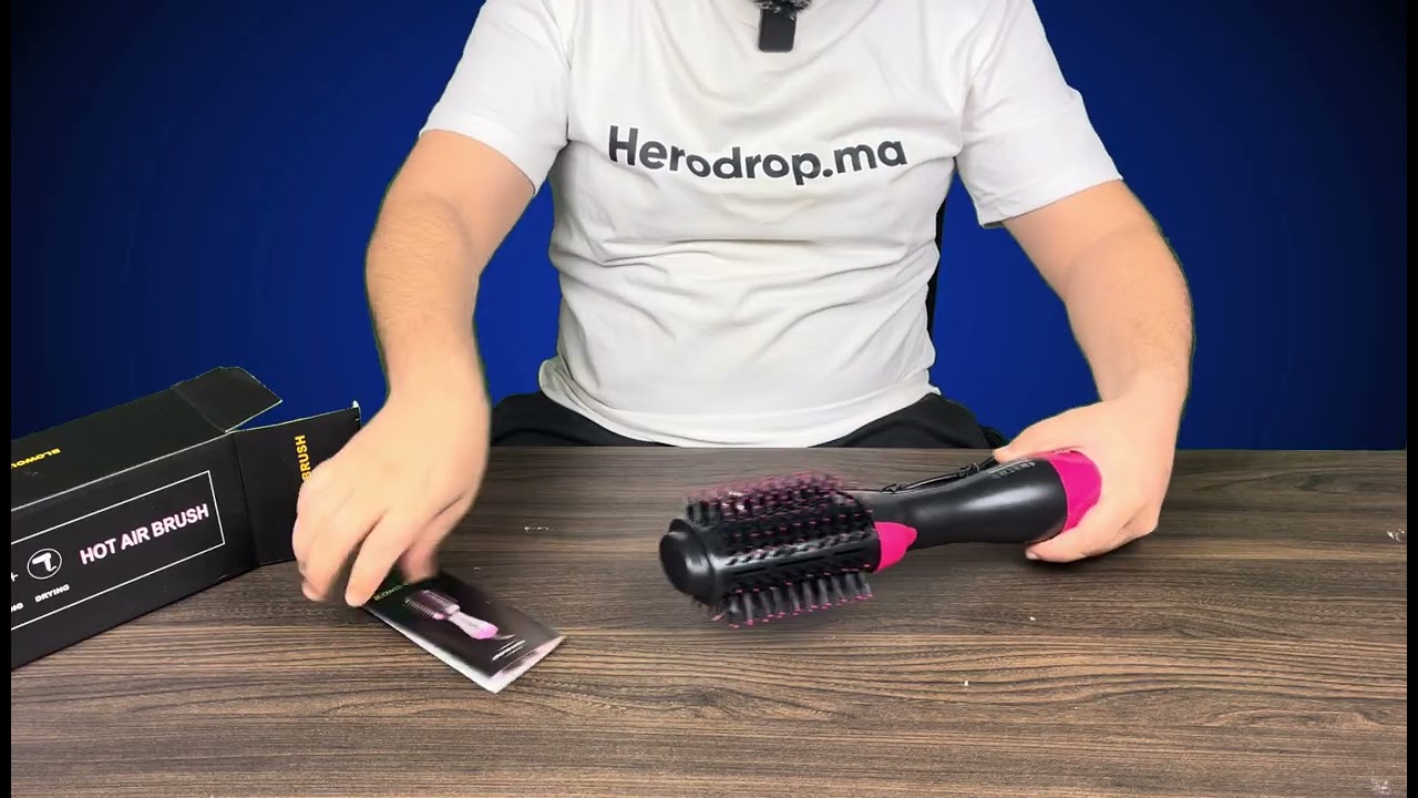 المشط العجيب 2 في 1 - جودة ألمانية عالية one step