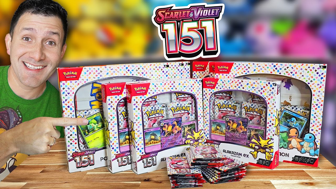 Нам нужно что-то ПОПАСТЬ с ЭТИМ количеством 151 набора покемонов...